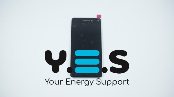 Дисплей Lenovo Vibe S1 чорний з тачскріном, без рамки (модуль)