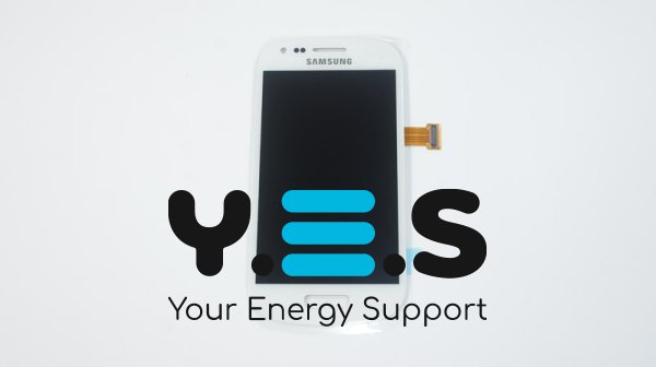 Дисплей Samsung Galaxy S3 mini GT-I8190 білий з тачскріном (модуль, без рамки)
