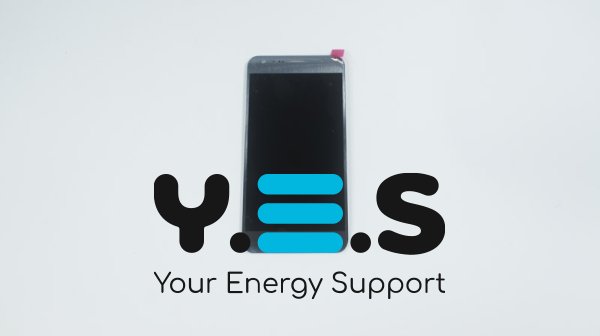 Дисплей LG X Cam сірий у зборі з тачскріном, без рамки