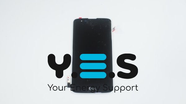 Дисплей LG K7 (X210) чорний у зборі з тачскріном, без рамки