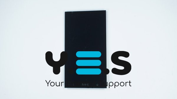 Дисплей HTC Desire 601 чорний з тачскріном у зборі, без рамки