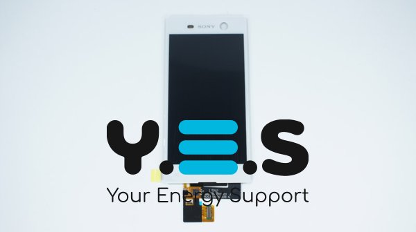 Дисплей Sony Xperia M5 Dual E5603/E5606/E5633/E5653 білий з тачскрином, без рамки
