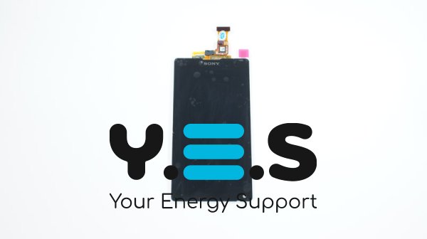 Дисплей з тачскріном для Sony Xperia ZL C6503, чорний, без рамки