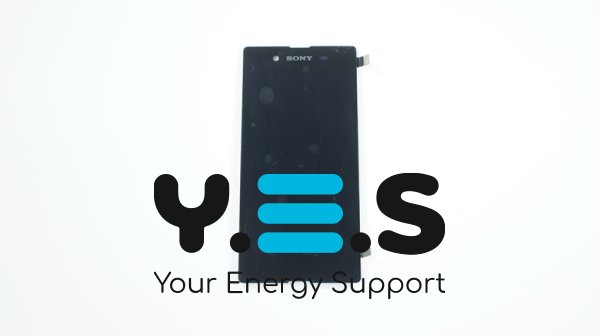 Дисплей+тачскрін Sony Xperia E3 D2202/D2203/D2206 чорний, без рамки