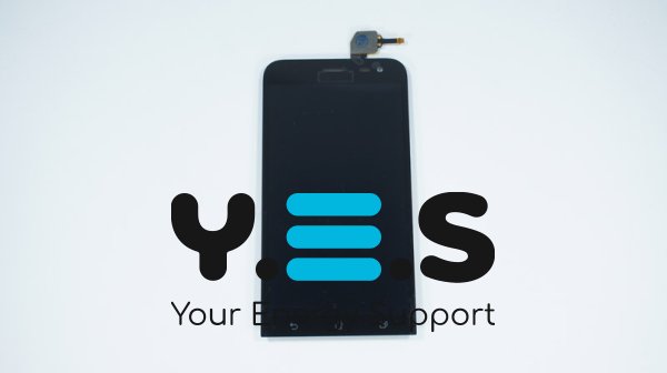 Дисплей Asus ZE500KL Zenfone 2 Laser чорний з тачскріном, без рамки