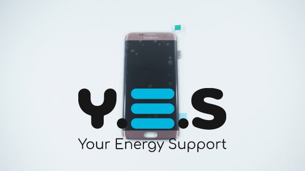 Дисплей з тачскріном Samsung Galaxy S7 Edge SM-G935, без рамки, Pink/Gold, Original PRC