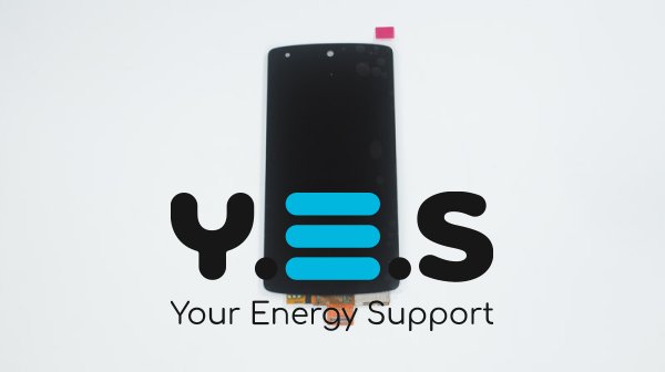 Дисплей з тачскріном для LG D820, D821 чорний, у зборі, без рамки