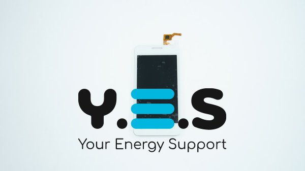 Дисплей Fly FS407 Stratus 6 (2016) білий з тачскріном у зборі, без рамки