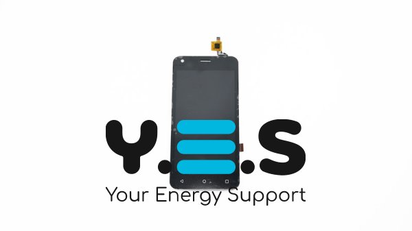 Дисплей Fly FS455 Nimbus 11 (2016) чорний з тачскріном, без рамки (модуль)