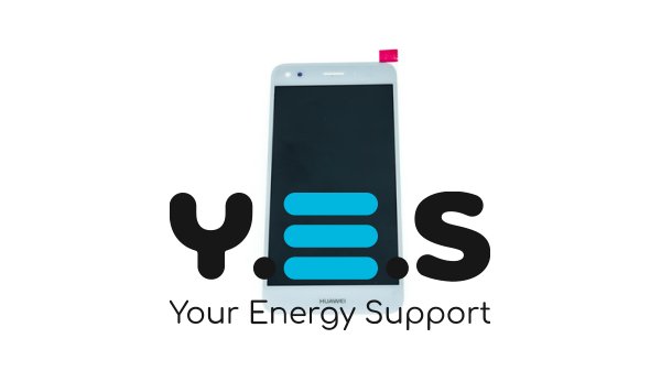 Дисплей Huawei Y6 Pro 2017/Nova Lite 2017/P9 Lite mini білий з тачскрином, без рамки