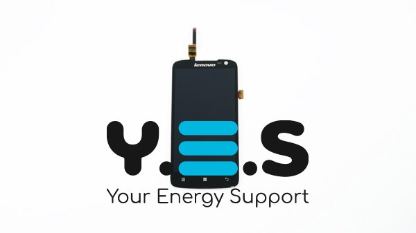 Дисплей Lenovo S820 з тачскрином, чорний, FT5316DME/GRH0928, без рамки, Original