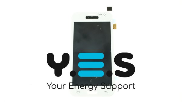 Дисплей OLED з тачскріном для Samsung Galaxy J2 SM-J200H, білий, без рамки (модуль)