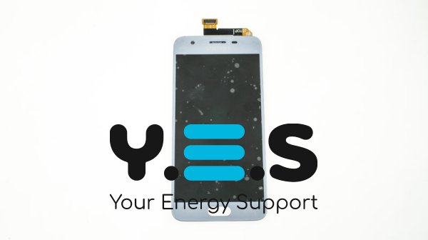 Дисплей з тачскрином Samsung Galaxy J3 (2018) SM-J337, срібний, без рамки, PRC Original