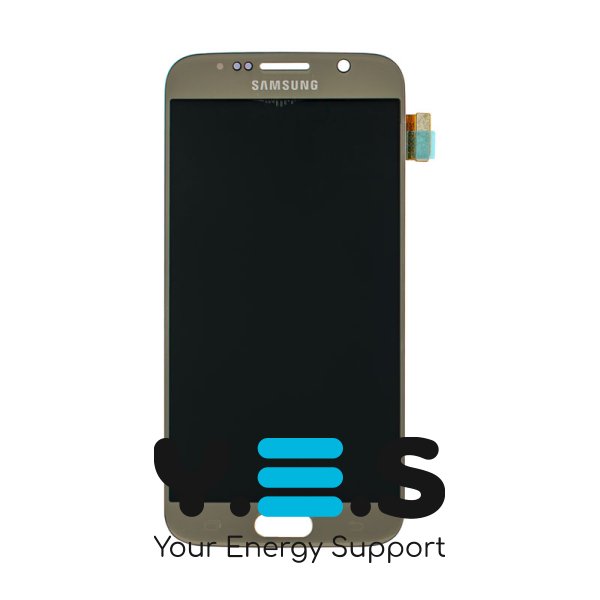 Дисплей OLED з тачскріном Samsung Galaxy S6 SS, SM-G920 Gold, без рамки