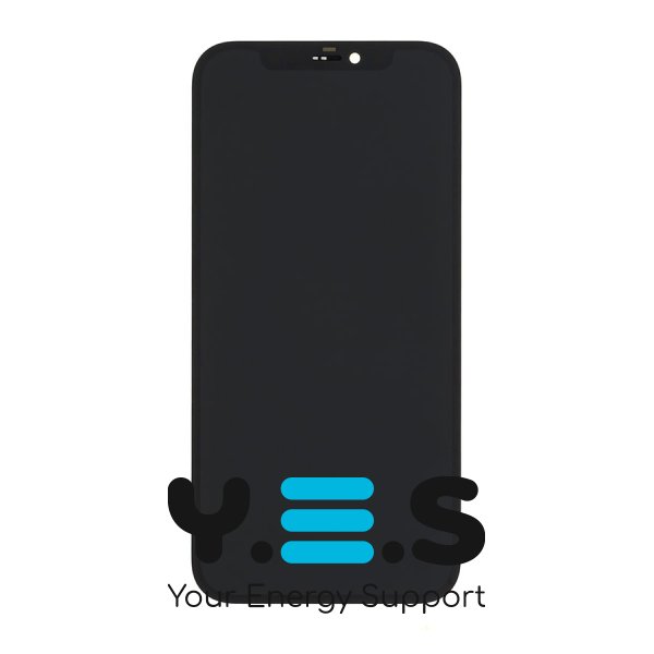 Дисплей Apple iPhone 12/12 Pro чорний з тачскріном і рамкою (знятий) Original