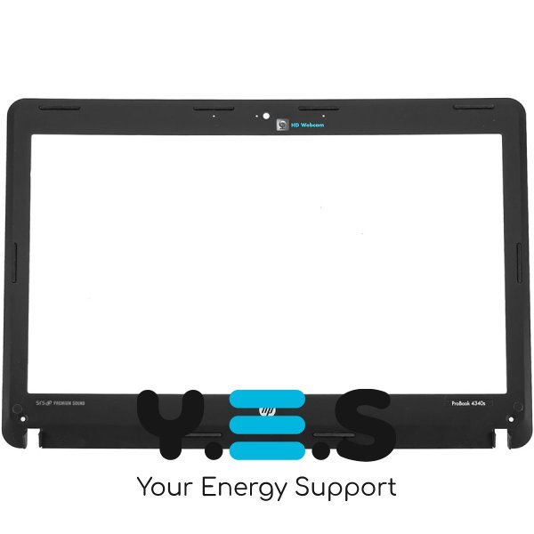 Рамка дисплея для ноутбука HP ProBook 4341s (4341s), чорна