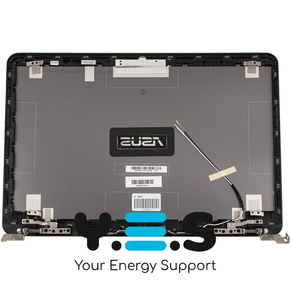 Кришка дисплея для ноутбука ASUS N552 series, сіра (не для сенсорного екрана)