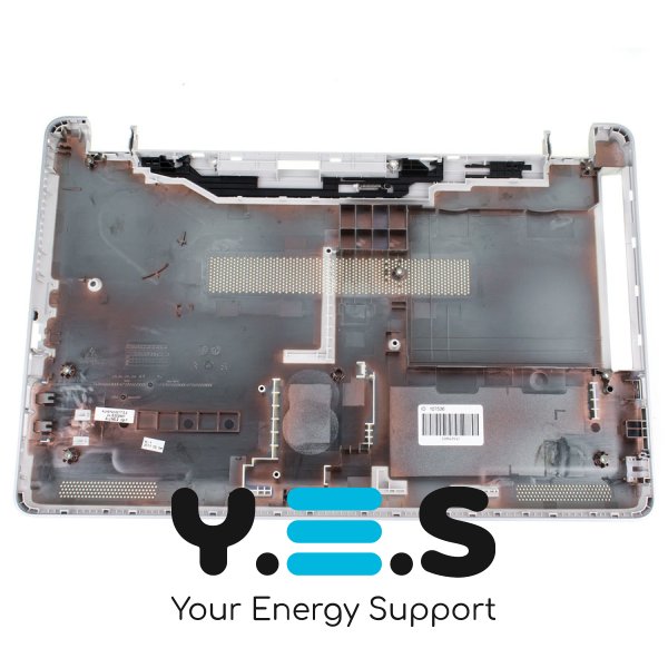 Нижня кришка ноутбука HP Pavilion 250 G6/15-BW/15-BS, срібляста, з роз’ємом під привід