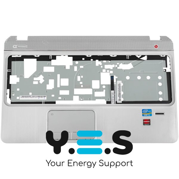 Б/В верхня кришка ноутбука HP Envy M6-1000 series, срібляста