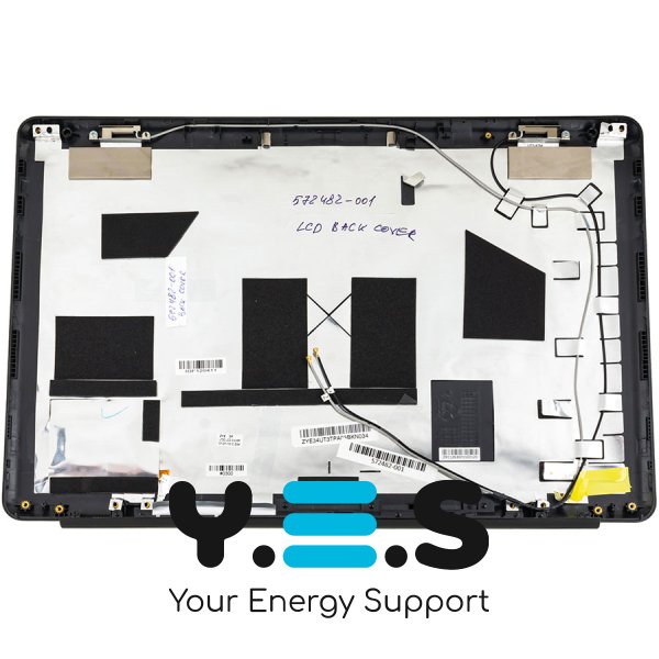 Б/В верхня кришка ноутбука HP DV6-2028es, чорна