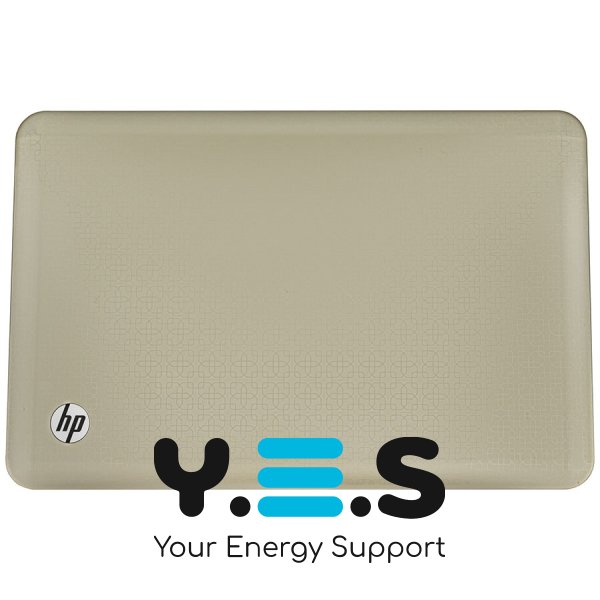 Б/в задня кришка дисплея для ноутбука HP Pavilion DV6, срібляста