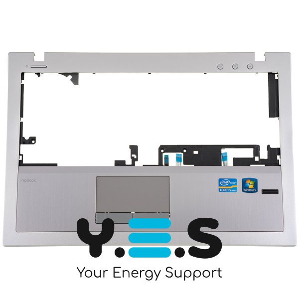 Б/в верхня кришка ноутбука HP 5330m, Compaq 5330m, сіра