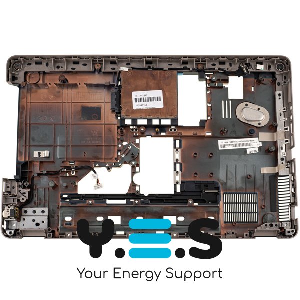 Б/В нижня кришка ноутбука HP G62 series, чорна