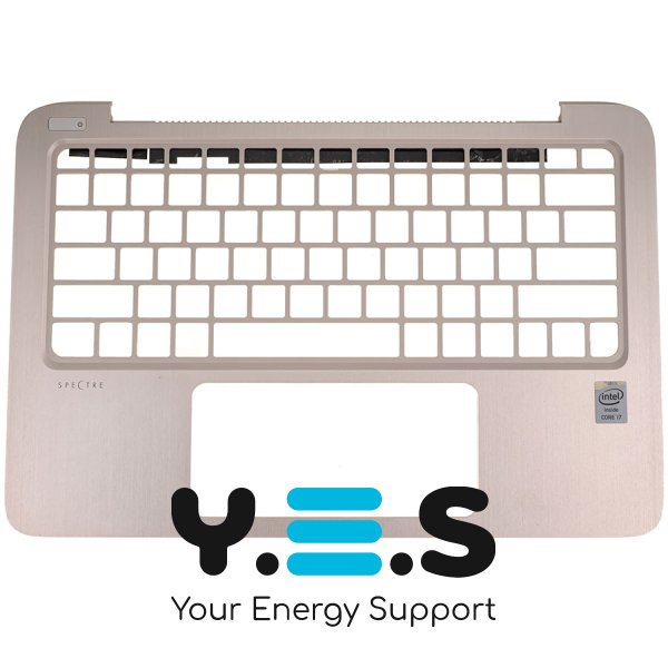 Вживана верхня кришка корпусу для ноутбука HP Spectre 13-3000 13T-3000, срібляста