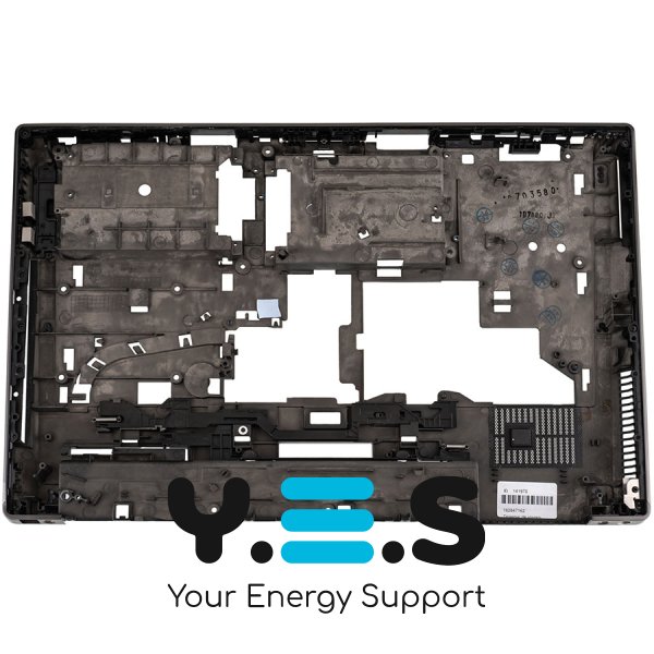 Б/в нижня кришка корпусу ноутбука HP EliteBook 8760w, чорна