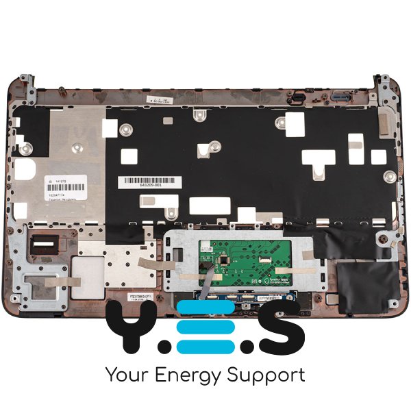 Вживана верхня кришка для ноутбука HP DV6, чорна