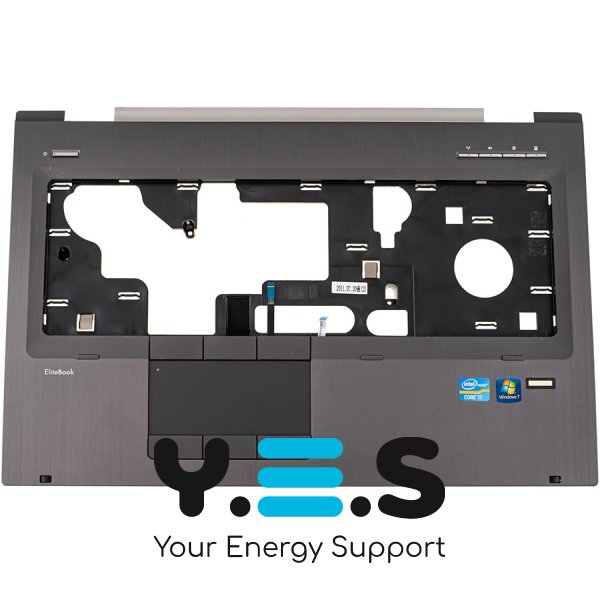 Б/В верхня кришка ноутбука HP EliteBook 8760w, чорна