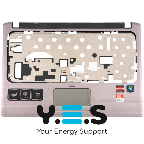 Б/в верхня частина корпусу ноутбука HP Pavilion dm3-2000 series, срібляста