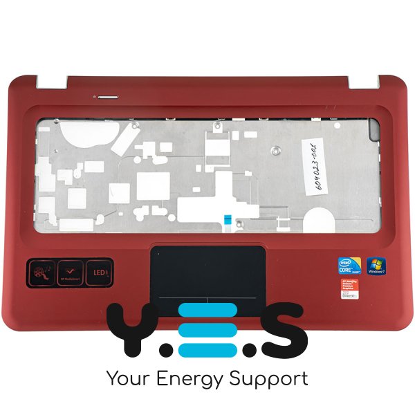 Б/В верхня кришка для ноутбука HP Pavilion dv6-3108er series, червона