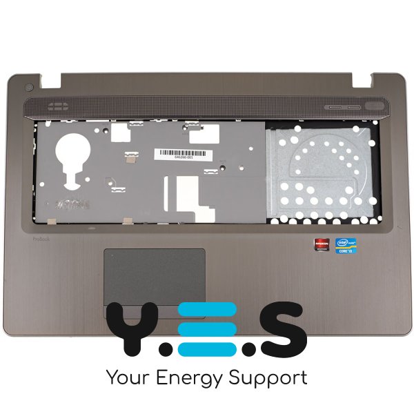 Вживана верхня кришка ноутбука HP ProBook 4730s, сіра
