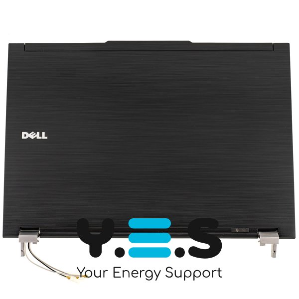 Б/У нижня кришка ноутбука Dell Latitude E4300 з петлями, чорна