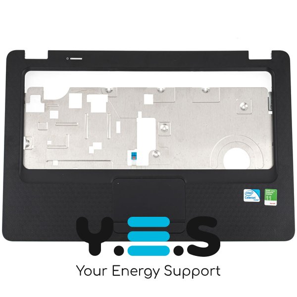 Б/У верхня кришка корпусу ноутбука HP (Compaq: Presario CQ56), чорна