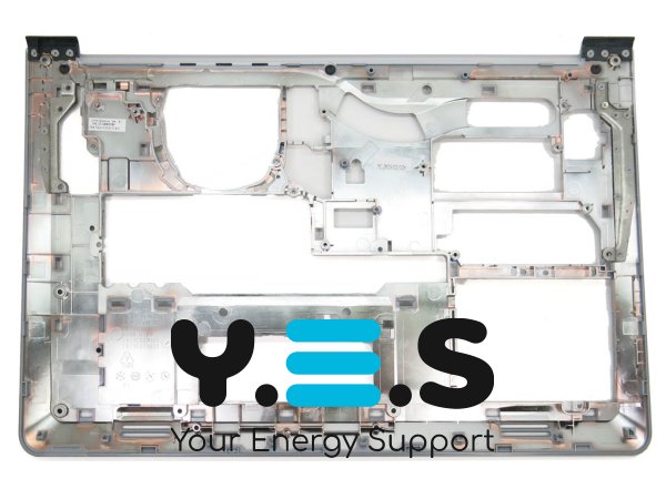 Нижня кришка корпусу Dell Inspiron 15-5000 5545/5547/5548 15M, Black/Silver