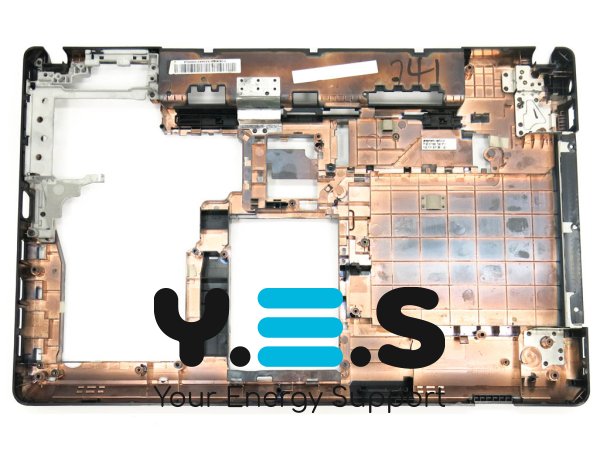 Нижня кришка корпусу Lenovo ThinkPad E530, E535, E530C + кріплення петель AM0NV000700 (04W4110)
