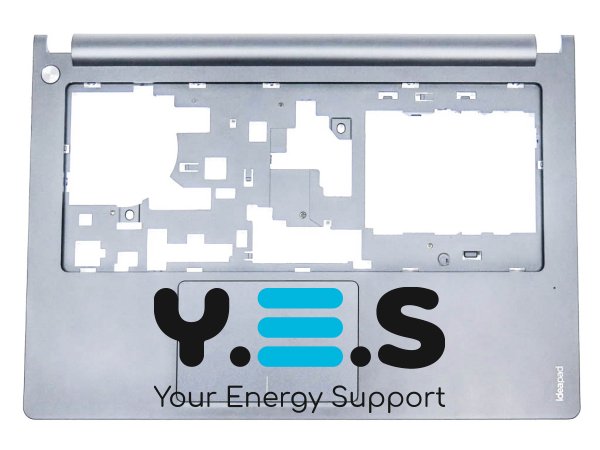 Корпус ноутбука Lenovo S300/S310/M30-70 — кришка клавіатури, сріблястий (Silver)