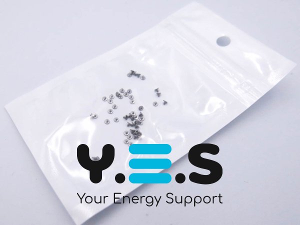 Набір гвинтів Torx для клавіатури Apple A1706/A1707/A1708/A1989/A1990/A1932/A2159/A2179 Gray, 50 шт.