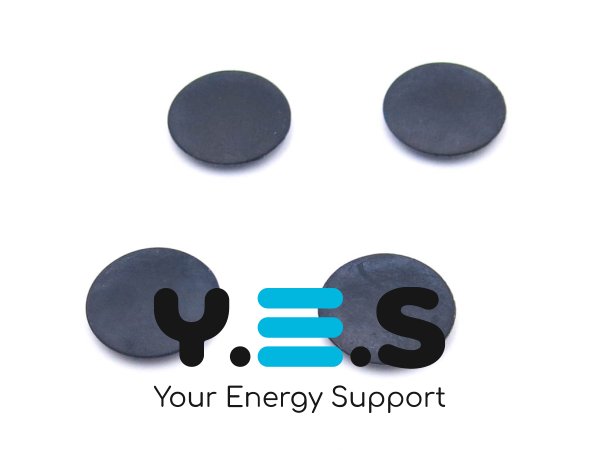 Ніжки для MacBook Pro Retina A1706/A1707/A1708/A1989/A1990, пластик, 4 шт.