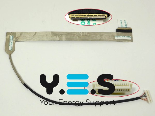 Шлейф матриці для Lenovo G550, G555 (DC20010010, DC02000RH00), 40pin LVDS