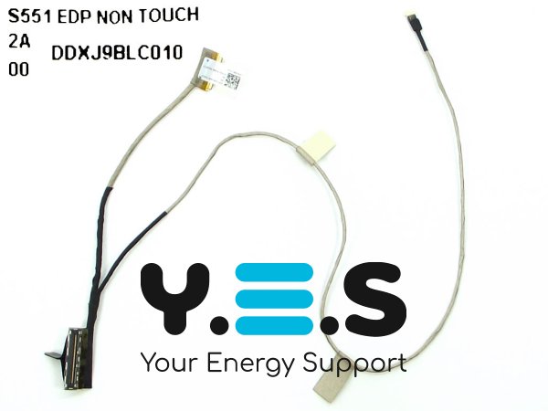 Шлейф матриці Asus S551/K551/V551/V551LA/V551LB/V551LN/S551L/S551LA/S551LB, EDP 30pin, без сенсора (DDXJ9BLC000/010)