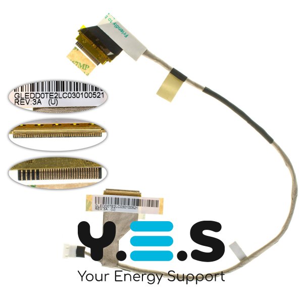 Шлейф матриці LED для ноутбуків TOSHIBA C600D,C630,C640,L600,L600D,L640,L645 (DD0TE2LC010)