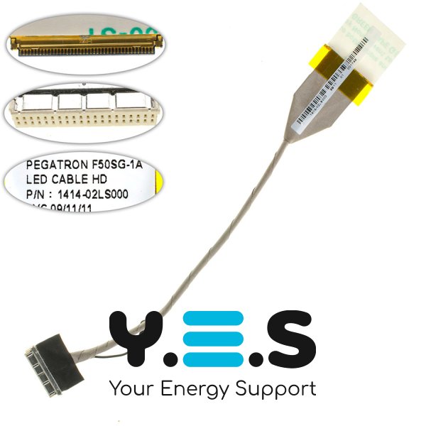 LED-шлейф матриці для ноутбука ASUS F50/F55/X61S, DC02000L000