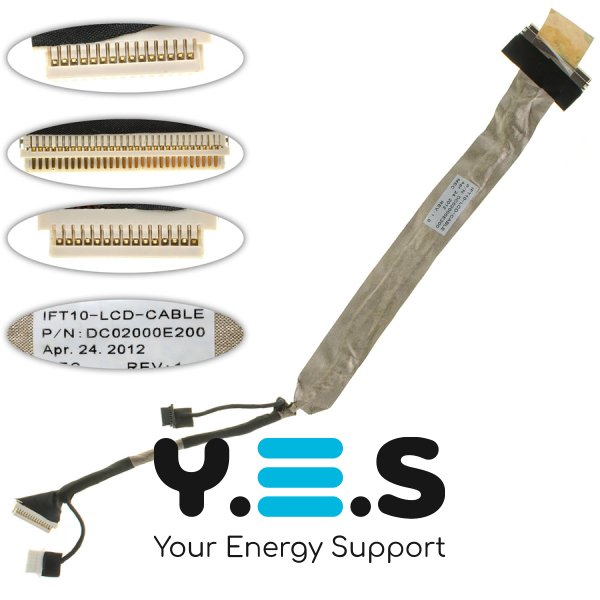 Шлейф матриці для ноутбука Dell Inspiron 1425, CCFL, DC020000E00