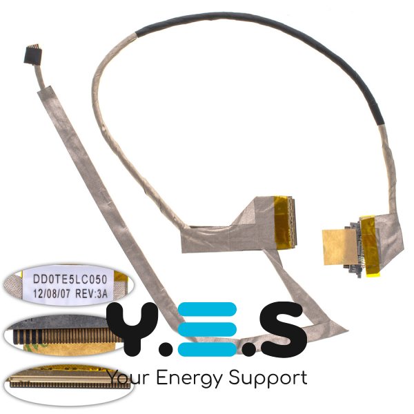 Шлейф матриці для ноутбука Toshiba L700/L740/L745 LED з роз’ємом камери DD0TE5LC050