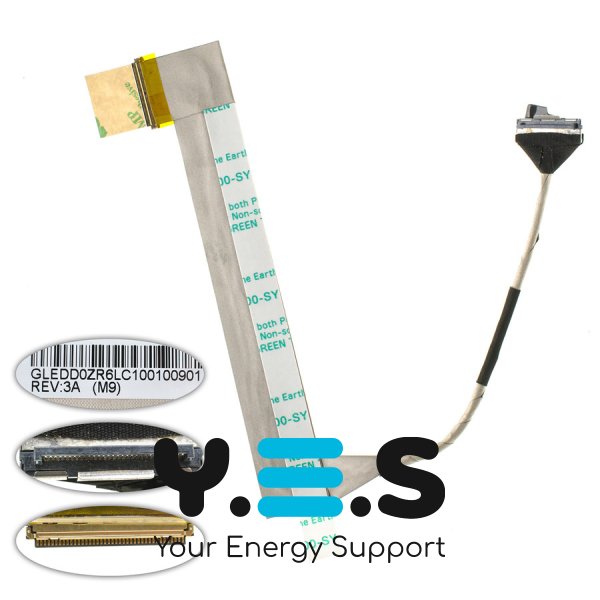 Шлейф матриці LED для ноутбуків Acer EX: 5235, 5635, 5735, EM: E528, E728 (GLEDDOZR6LC100100901)