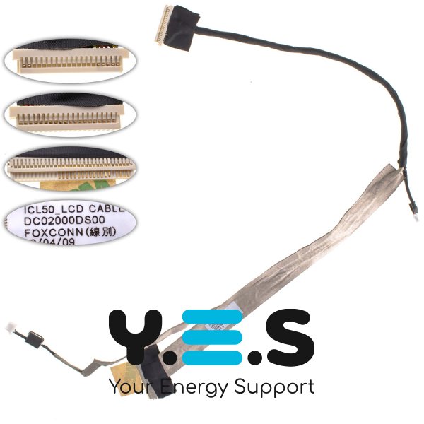 Шлейф матриці ноутбука Acer 5220/5315/5520/5715/5720, CCFL, розʼєм камери DC02000DS00
