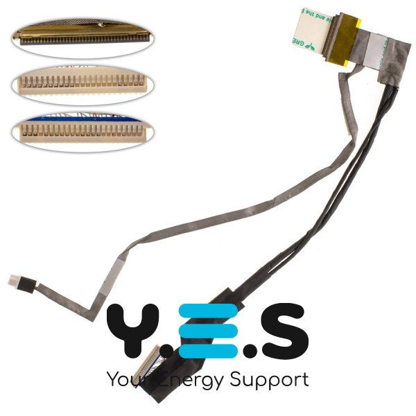 Шлейф матриці ноутбука HP CQ50, CQ60, G50, G60 LED з роз’ємом камери 50.4AH41.001
